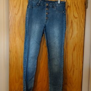 H&M divided  midrise stretch jeans